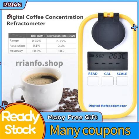 coffee refractometer brix|brix concentration charts.